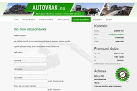 Web Autovrak.eu