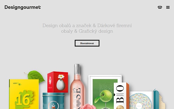Web designgourmet.cz