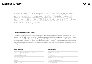 Web designgourmet.cz