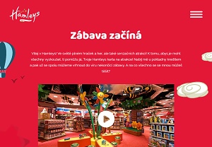 Web hamleys.cz