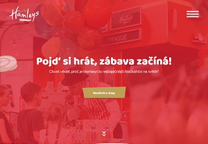 Web hamleys.cz