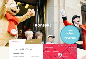 Web hamleys.cz