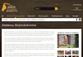 Web Jizdarna-Hejtmankovice.cz