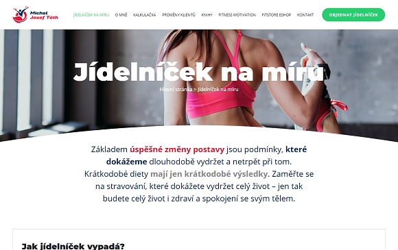 Web michaljoseftoth.cz