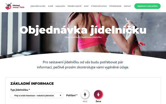 Web michaljoseftoth.cz