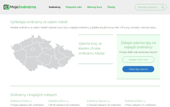 Web MojeSmenarna.cz