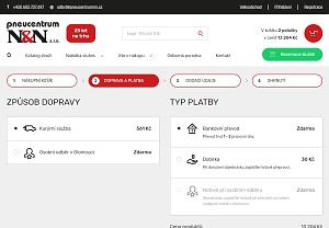 Web pneucentrumnn.cz