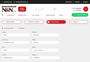 Web pneucentrumnn.cz