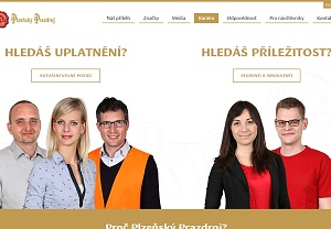 Web Prazdroj.cz