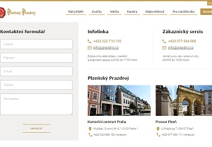 Web Prazdroj.cz