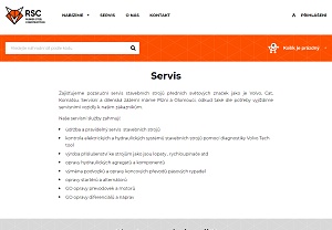 Web RSCservis.cz