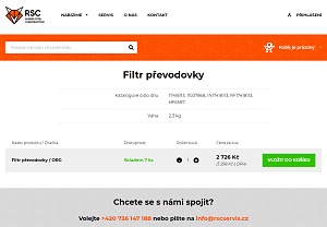 Web RSCservis.cz