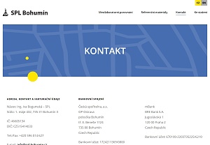 Web SPL-Bohumin.cz