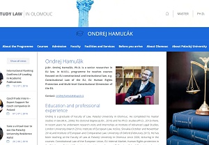 Web studylaw.upol.cz
